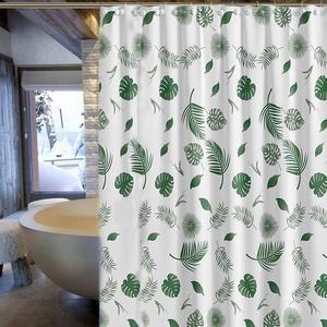 [IXHIV2F8_4B]패턴 샤워커튼 ( 200x180cm ) 방수 욕실