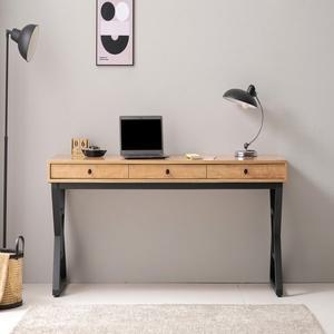 [기타]소피어 수납 데스크 서랍 스틸 책상 1600