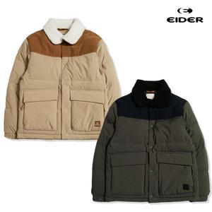 아이더 코듀로이 패치 공용 구스다운 자켓 DUW22564