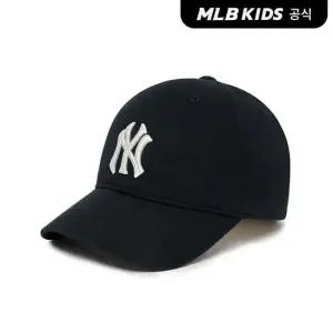 [MLB키즈 공식] 에이스 볼캡 NY (Black) 7ACP6604N-50BKS