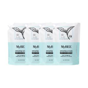 초핫딜 마이비 새싹내추럴 유아세제 리필(1200ml) 4팩