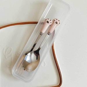 [기타]세라믹 포크 아기숟가락 유아식기세트 세트 (WFFP5M2)