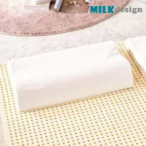 [밀크 디자인]순면 40수 굴곡 XXL 베개 커버/특대형 굴곡형