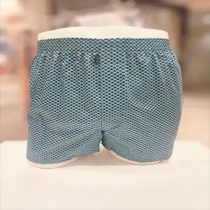 엘르이너웨어 그린 더블 트라이앵글 면 남성 트렁크 EEMTK173 GR