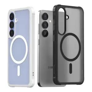 아라리 갤럭시S25 케이스 맥세이프 마그네틱 범퍼 듀플 M 아머