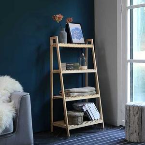 [베스트리빙]사다리 4단 원목선반