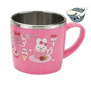 [기타]헬로키티 아기용 스텐 머그컵 핑크 손잡이 (WFGUIL7)