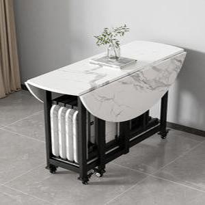 테이블 원형식탁 사무실 원탁 이동식 접이식 라운드