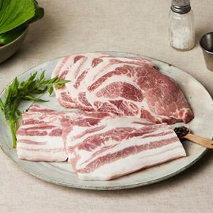 문경 약돌돼지 삼겹살&목살 세트 1kg내외