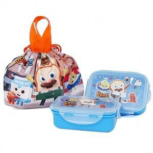 2단 젤리곰 조리개가방세트 도시락 브레드이발소