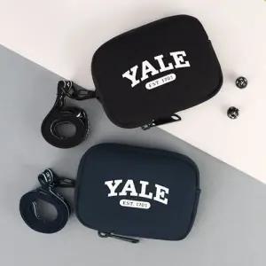 YALE 로고목걸이지갑 카드 초등학생 어린이 아동 유치원 주니어 캐릭터 유아 키즈 지갑