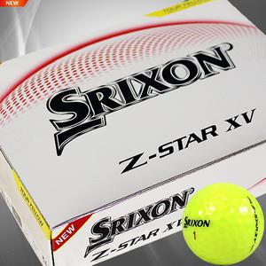 [스릭슨] 25년 Z-STAR 9 XV 골프볼(옐로우)[12알)(3피스구조볼)