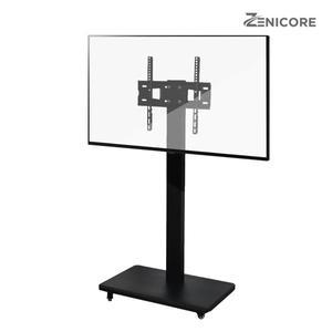 [삼성]제니코어 무타공 이동형 TV 스탠드 거치대 블랙 삼성 LG 호환 ZC-65MSB 블랙