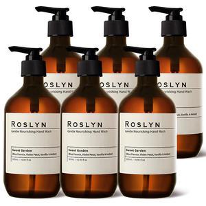 로즐린 아로마틱 핸드워시 스윗가든향 500ml 6개 (3L 1박스) 향기 7종 항균 저자극 손세정제