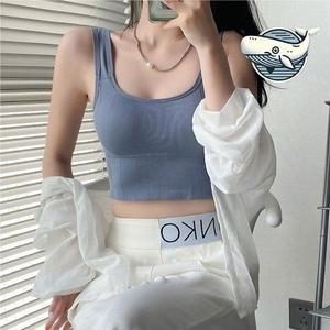 [기타]크롭핏 스포티 백리스 브라탑 요가복 헬스웨어 (WFH1D7T)