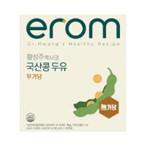 [이롬] 황성주 국산콩두유 무가당 190ml 32입