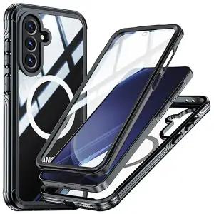 갤럭시A56 A55 A36 A16 퀀텀6 퀀텀5 버디4 맥세이프 변색없는 투명 액정보호 풀커버 핸드폰 케이스