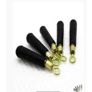 원형 도래 민물 찌고무 낚시 채비 소품 블랙