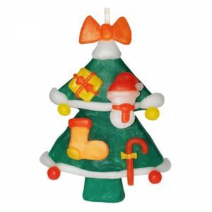 (10개) 이야코 겨울나라 크리스마스 트리 양초 만들기