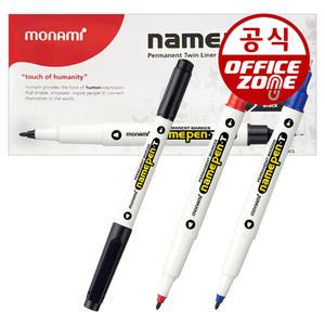 모나미 네임펜T 트윈형식 12자루 1타 유성