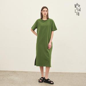 [런칭가 89000원] 머티리얼랩 25SS 이집트GIZA코튼 안티필링 원피스