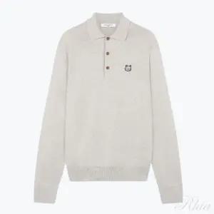 메종키츠네 폭스 헤드 패치 폴로 점퍼 LM00206KT1036 H120