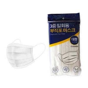 [셀러허브 패션][JH1Q95P2_52CC]마스크 화이트 멜트블로운 3중 10매입