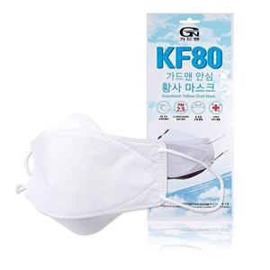 [셀러허브 패션][JH1PST8S_52CC]가드맨 식약처 마스크 KF80 마스크(1매)