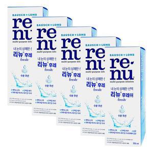 [기타]바슈롬 리뉴 후레쉬 렌즈세정액 355ml X 5개