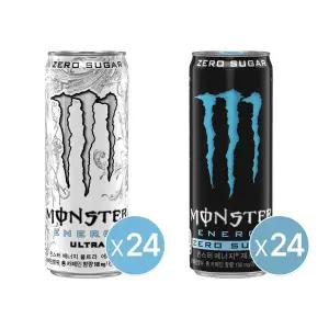 몬스터 에너지 울트라 355ml 캔 24개+몬스터 에너지 제로슈거 355 캔 24개