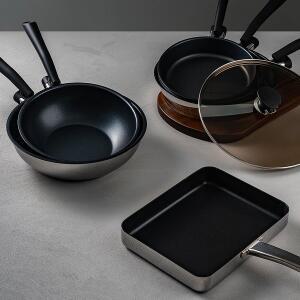 [알텐바흐] 디펜더스 프라이팬 24팬 24웍 28팬 24커버 스퀘어팬 세트