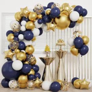 네이비 럭셔리 풍선세트/장식/풍선/세트/아트/입학/축하/칠순/파티/졸업식/행사/입학식/생일/환갑/어린이날