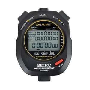 [아이워너]S 세이코 초시계 S-141 블랙 연도날짜시계표시 가능 대형디스플레이 듀얼메모리 방수