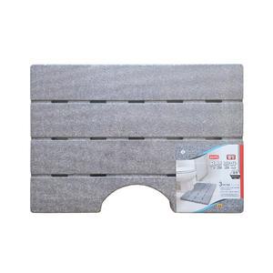 롯데 욕실 발판 그레이 중 다용도발판 논슬립 주방 대형 화장실 다용도매트 주방매트