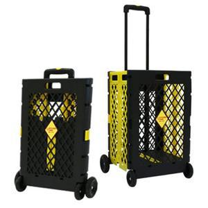 구르마 보관세련용이 폴딩 바구니 캐리어 특대 노랑