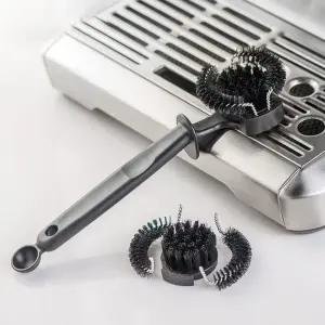 커피머신 청소솔 그룹헤드 세척브러쉬 올인원 청소브/글라스 실리컨 국산 텀블러 빨대 브러쉬 실리콘 세척