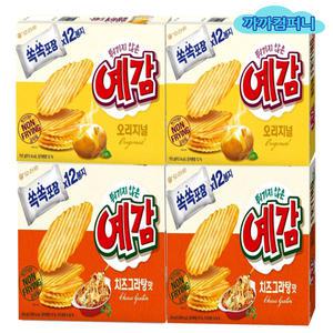 예감 오리지날(12입)192gx2개+치즈그라탕맛(12입)204gx2개
