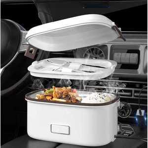 12v24v 화물차 USB 소형 보온 도시락 급속 가열 단열 난방 차량용 밥솥 도시락통
