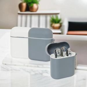 쓰리세븐 실속형 손톱깎이 홈세트 보관케이스 손톱관리키트 귀이개 족집게 KR-0650