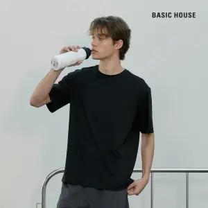 (정상가:49,900원) 베이직하우스 쿨브리즈 에어드라이 레귤러핏 라운드 반팔2팩 LATS0117