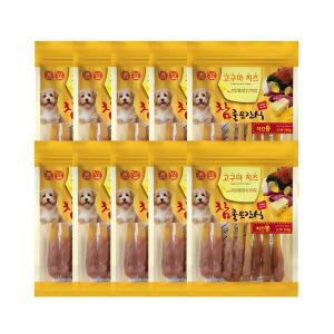 [기타]참좋은간식 고구마치즈 100g 치킨봉 10개세트