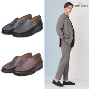 [FINNESKER]핀에스커 남성 천연 소가죽 로퍼 BS143