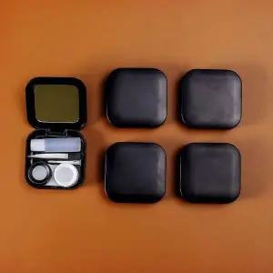 고품질 거울 렌즈케이스 5p 블랙 석션 정리함 메이크업 화장 (WFHS4XD)