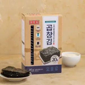[대천김] 대천 곱창김 (20봉) (에코)