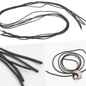 어스 사각 검정 고무줄 다용도 끈 사무용 만들기재료 짱짱한