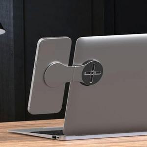 맥세이프 스탠드 노트북 사이드 마운트 휴대폰 거치대 데스크탑 마그네틱 블랙