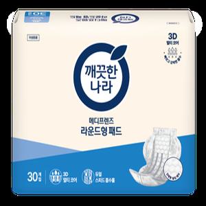 메디프렌즈 속기저귀 라운드형 30매 x 10팩 (300매) 성인용 기저귀