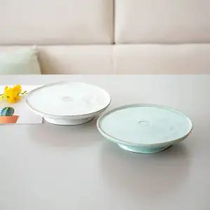 코스타노바 노바 케이크스탠드 26cm - 화이트,아쿠아