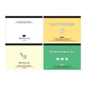 모닝 4500 뜯어쓰는 드로잉패드 10개입 20362