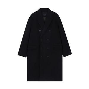 [AK플라자] [버커루] 유니 방모 더블 롱코트 B244CT010P